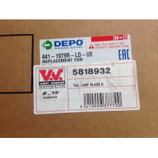 Задня ліва фара Depo 5818932 для VW FOX