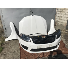 Бампер передній шкода skoda octavia a7 rs
