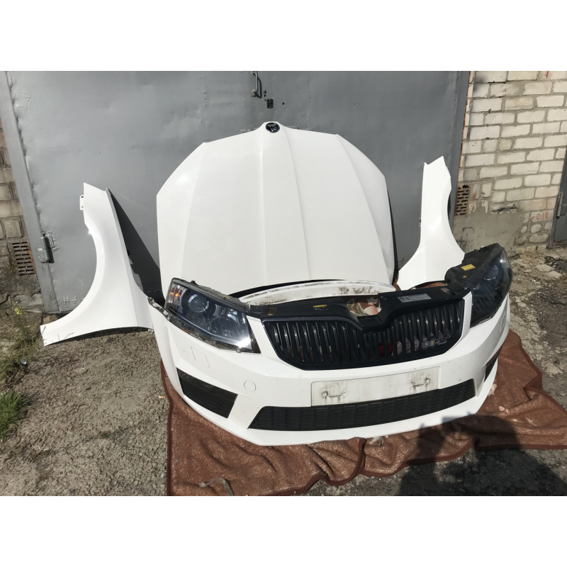 Бампер передній шкода skoda octavia a7 rs