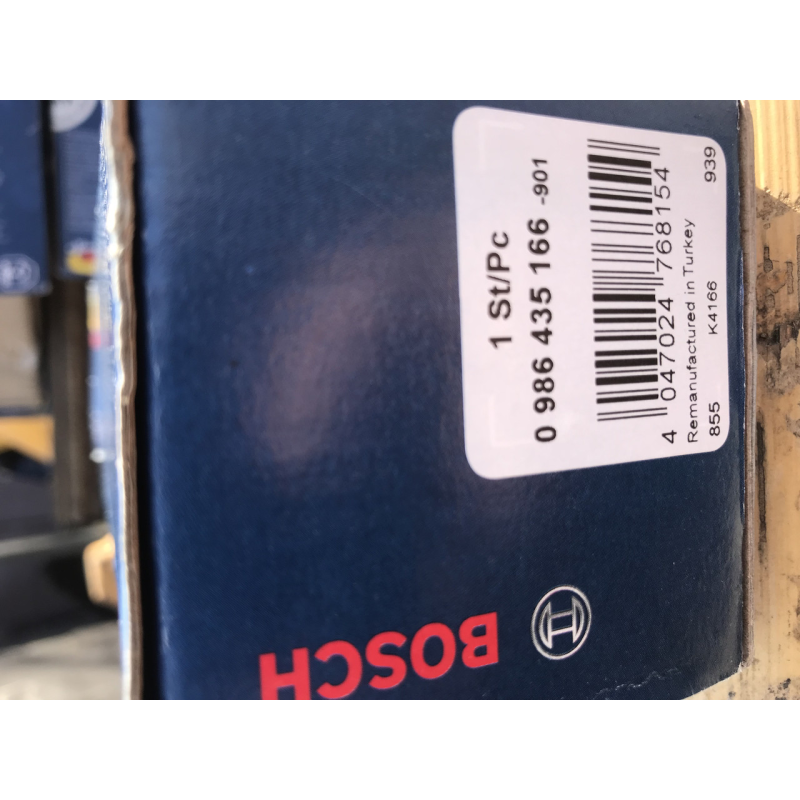0986435166 Bosch форсунка