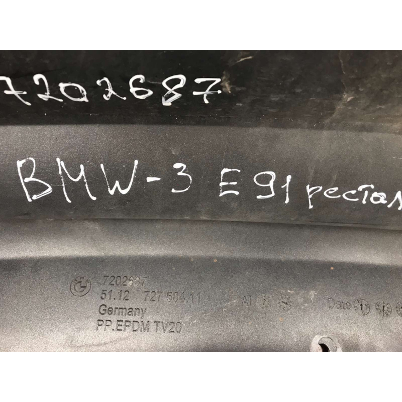 Бампер задній BMW 3 (E90 - E91) БАМПЕР 7202687