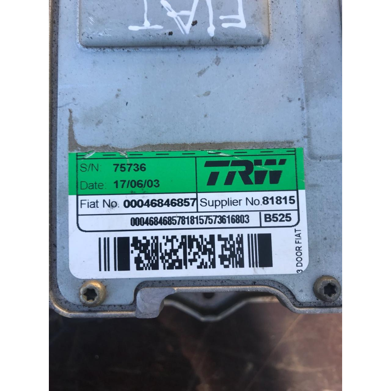 Насос гідропідсилювача керма для Fiat Stilo 00046846857 Б/У