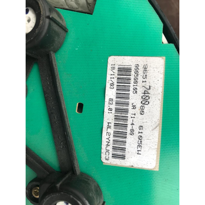 Щиток приладів/ Автомобільний спідометр Citroen Berlingo/Peugeot Partner 2003-2008 1.9 L 965174080 000500105