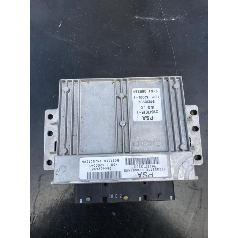 Електронний блок управління Citroen C5 I Peugeot 406 9644674980 9645715280