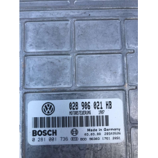 Блок управління двигуном 1.9 TDI Volkswagen Sharan , Ford Galaxy , Seat Alhambra 028906021HB 0281001736