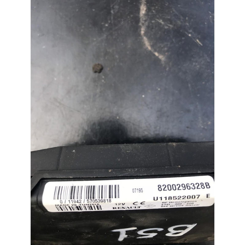 Блок комфорту DACIA / RENAULT LOGAN (2004-2009) 8200296328B U118522007