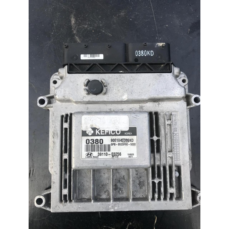 Блок управління двигуном HYUNDAI I20 1.2 9001040380KD 39110-03256