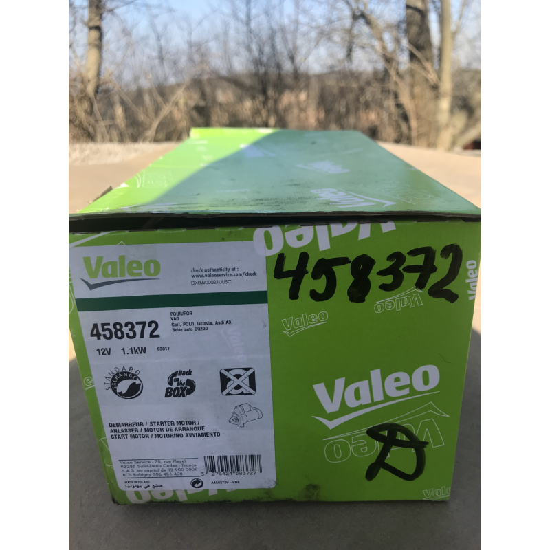 Стартер Valeo 458372