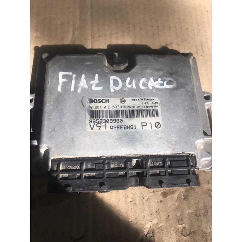 Блок управління двигуном 2.0 JTD 8V ft FIAT DUCATO 02-06 0281012597