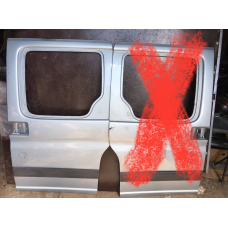 Двері бічна зсувні права/ліва під скло Citroen Berlingo/Peugeot Partner