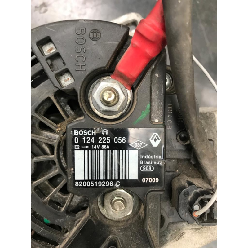Генератор Renault Twingo II рено твінго 2 0124225056 8200519296-C