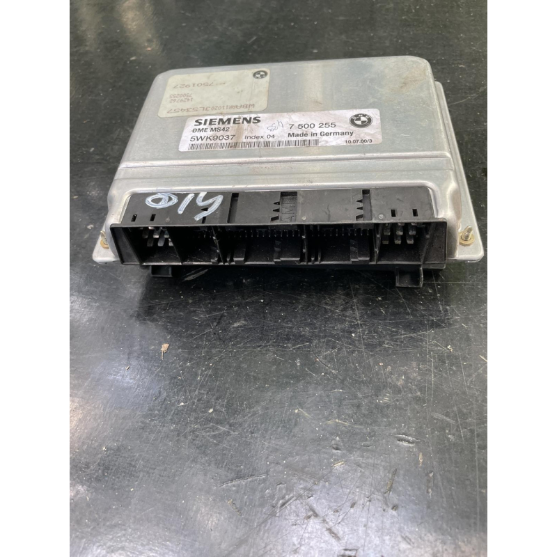 7500255 BMW блок керування двигуном 5wk9037
