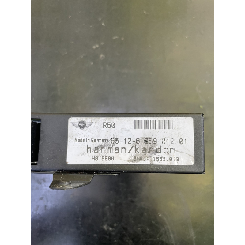 Радіоприймач Mini Cooper R50 Підсилювач Harman Kardon 65-12-6 959010 OEM 03-06 65126959010
