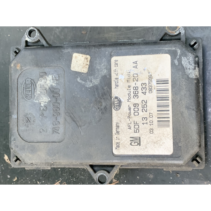 AFS-модуль керування поворотним світлом Hella 5DF 009 368-20 13252433