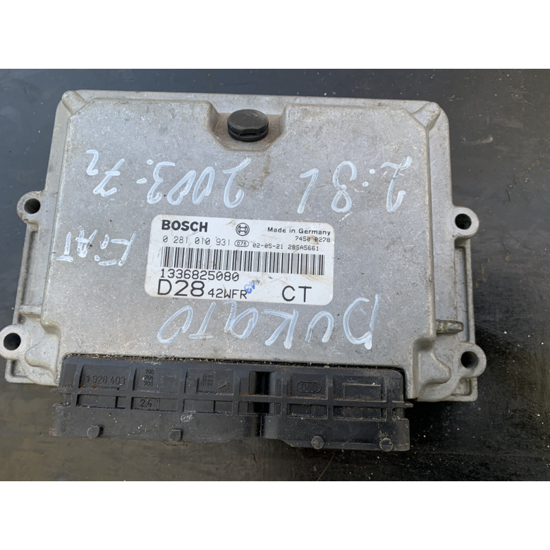 Блок керування двигуна Fiat Ducato/Citroen Jumper / Peugeot Boxer 2.8 HDI/JTD 0281010931 Блок керування двигуна Fiat Ducato/Citroen Jumper / Peugeot Boxer 2.8 HDI/JTD 0281010931