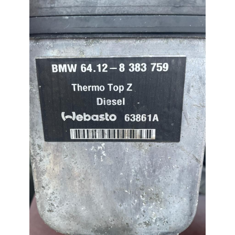 Автономний опалювач салону мокрий Webasto BMW 3 (E46) 64128383759