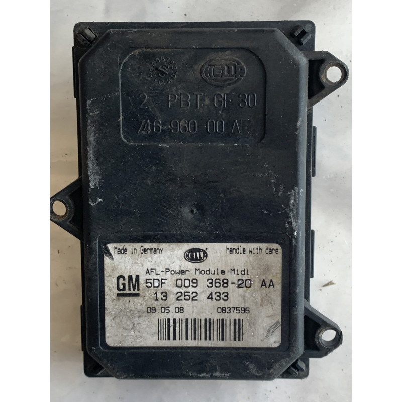 Модуль (блок) керування повороту (ксенон) 13252433 5DF00936820 GM 13 252 433 Модуль (блок) керування повороту (ксенон) 13252433 5DF00936820 GM 13 252 433