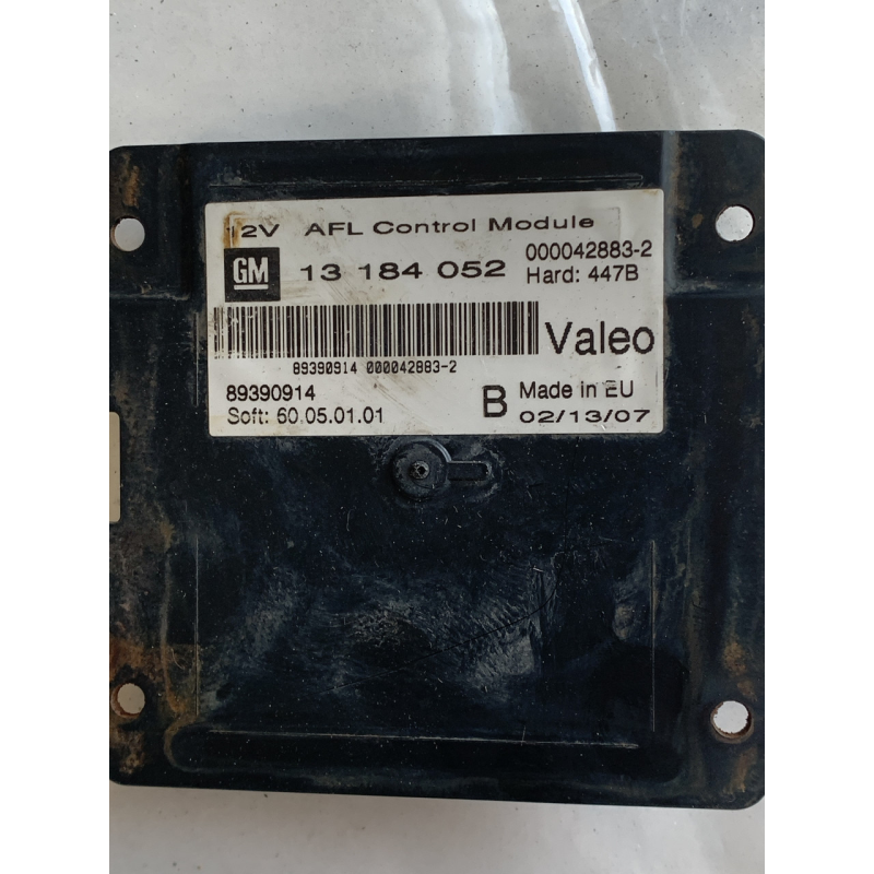 Блок afl ксенон Opel Vectra C Signum 13184052 Блок afl ксенон Opel Vectra C Signum 13184052