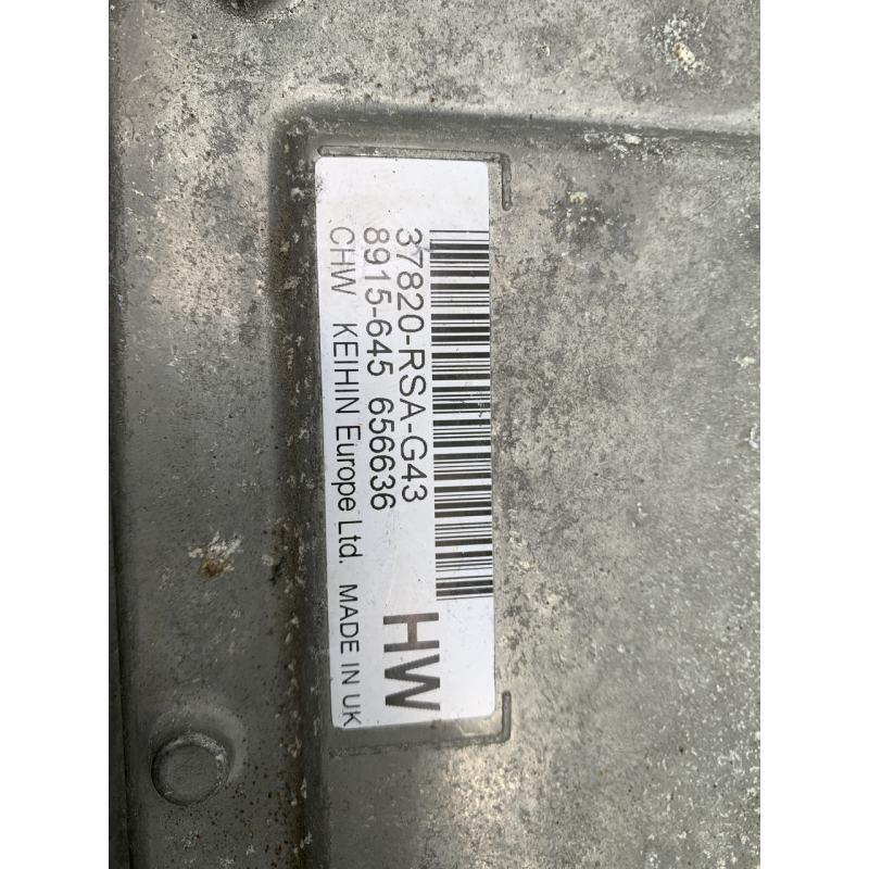 Блок керування двигуном Honda Civic 37820RSAG43 37820-RSA-G43 Блок керування двигуном Honda Civic 37820RSAG43 37820-RSA-G43