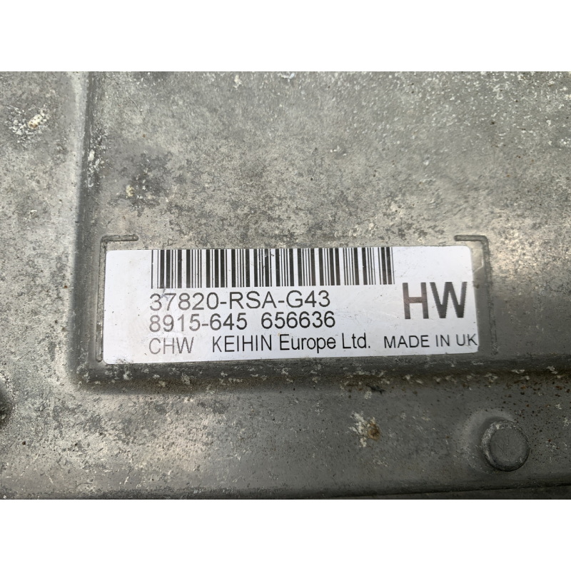 Блок керування двигуном для Honda Civic 5D 37820-RSA-G43 37820 RSA G43
