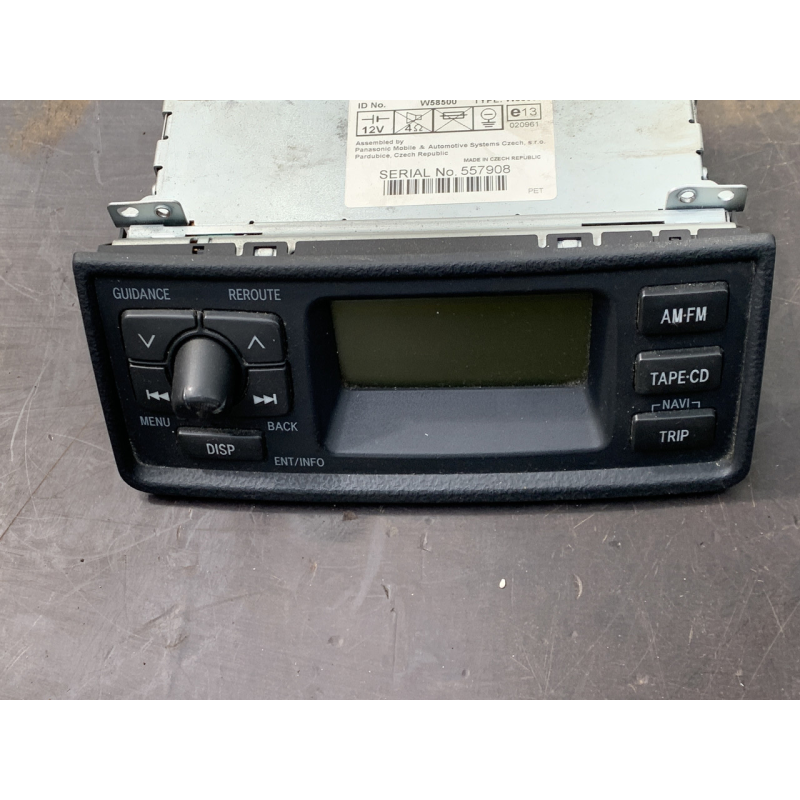 Автомагнітола 86110-0d040 дисплей Toyota Yaris  86110-0D040 FA011767A