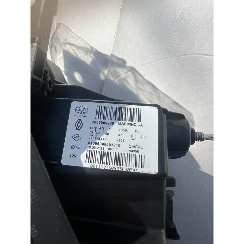 Фара ліва Renault Clio 5 Full Led Нова 260606923R Фара ліва Renault Clio 5 Full Led Нова 260606923R