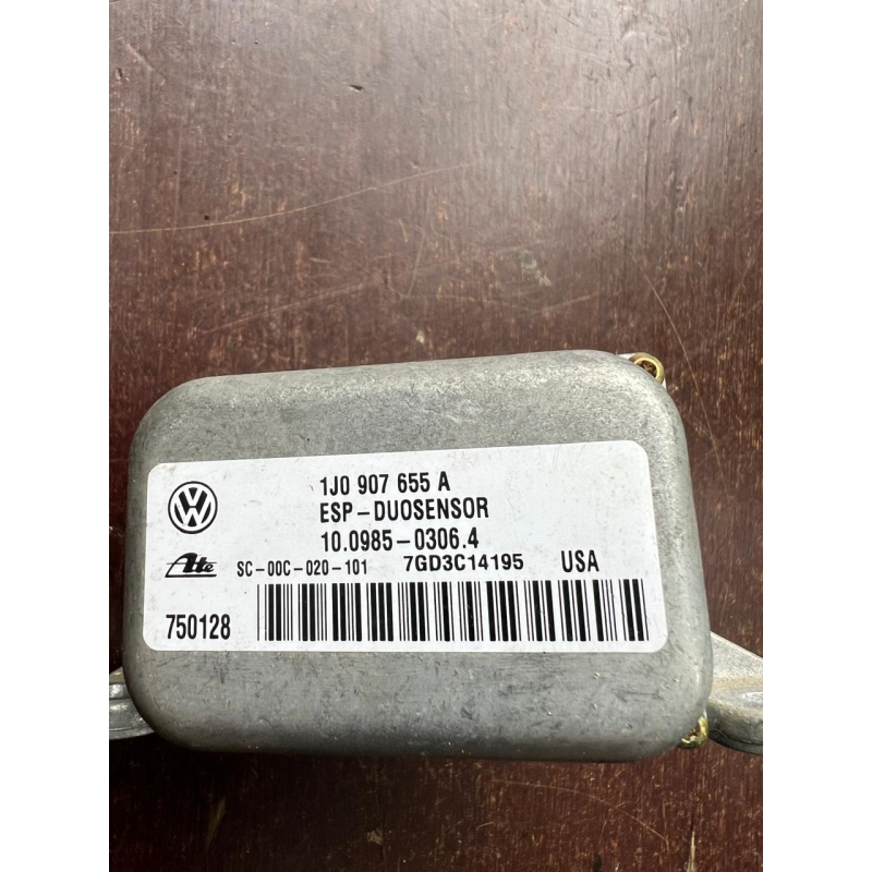 Датчик прискорення Volkswagen Golf IV 1J0907655A 1j0907655a Датчик прискорення Volkswagen Golf IV 1J0907655A 1j0907655a