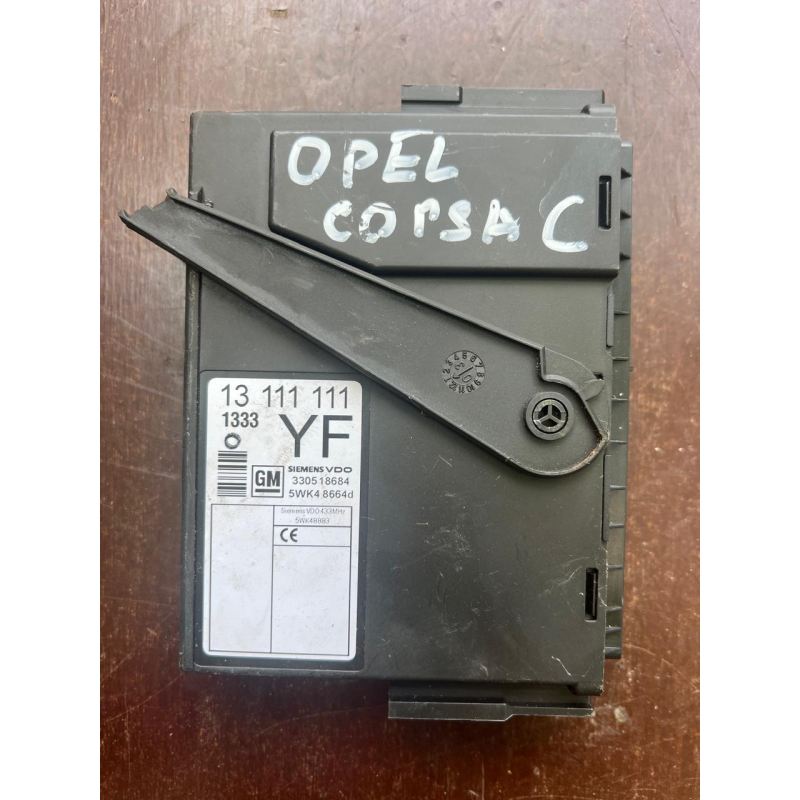 Блок комфорту Opel Corsa C 5WK48664D 330518684 GM 330518684