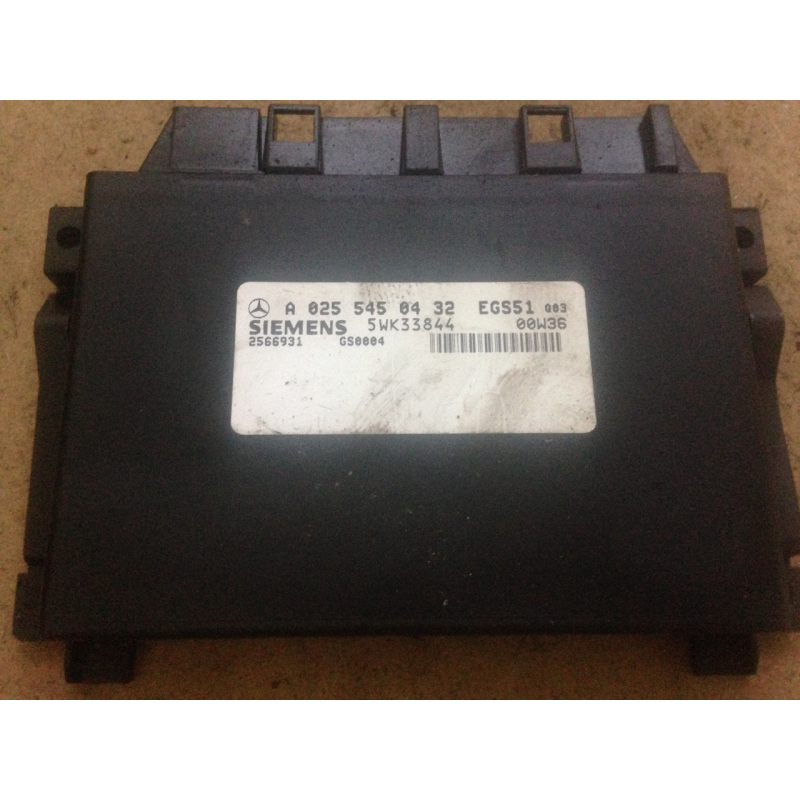 БЛОК КЕРУВАННЯ АКПП MERCEDES W203 C A KLASSE 025 545 04 32, A0255450432, 5WK33844